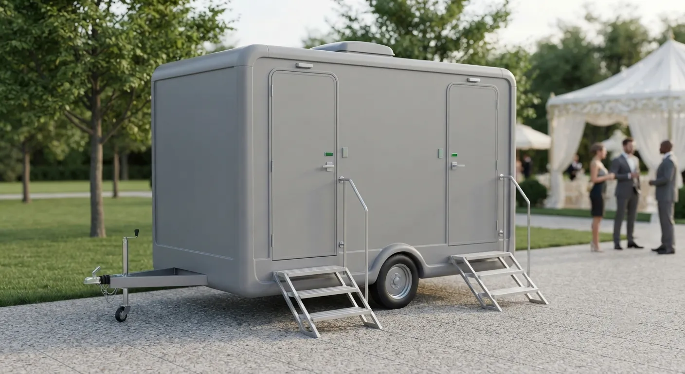 2 Stall Restroom Trailer in Mobile, AL