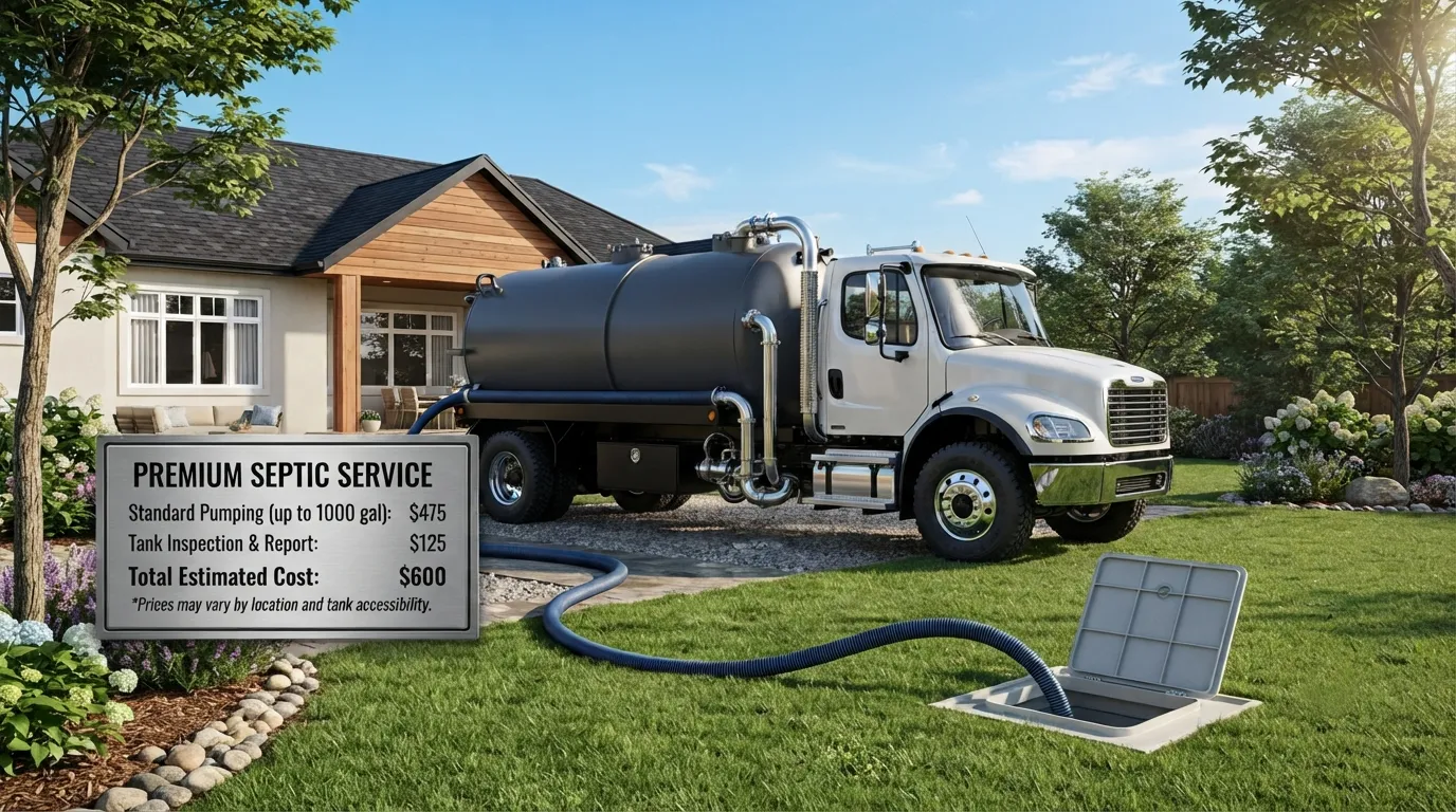 Septic Tank Pumping Cost in Mobile, AL